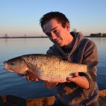 Voorjaarswinde – Korstvissen op de rivier winde korstvissen rivier