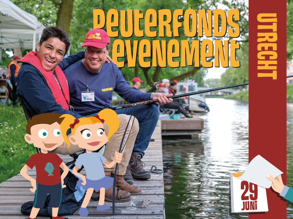Het derde PeuterFonds evenement van 2019 gaat plaatsvinden in Utrecht op zaterdag 29 juni.