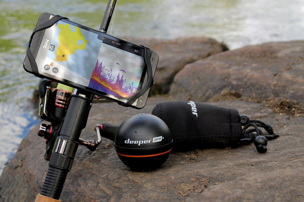 Deeper sonars zijn draagbare, te werpen visvinders die verbonden zijn met je smartphone en daarop laten zien wat er onder water gebeurt.