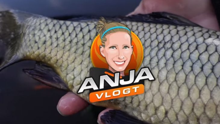 Anja Vlogt: methodfeederen in winterwater