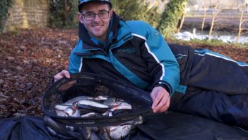 Wintervissen op stadsparkvoorns met Jack Griffiths