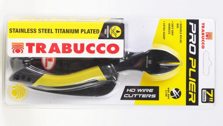 Trabucco Pro Plier HD: met titanium coating & rvs