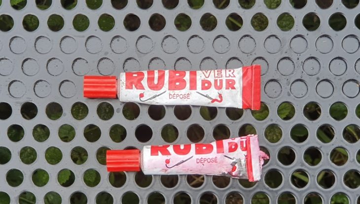 Good old Rubiver: rode lekkernij vers uit de tube