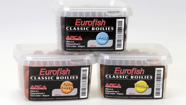 Boilie ‘klassiekers’ Eurofish ook in grotere verpakking