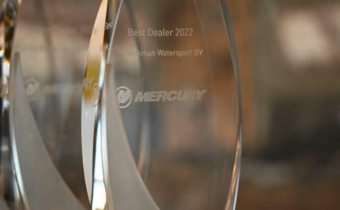 Mercury Marine eert zijn tien beste partners met de Best Dealer Award 2022