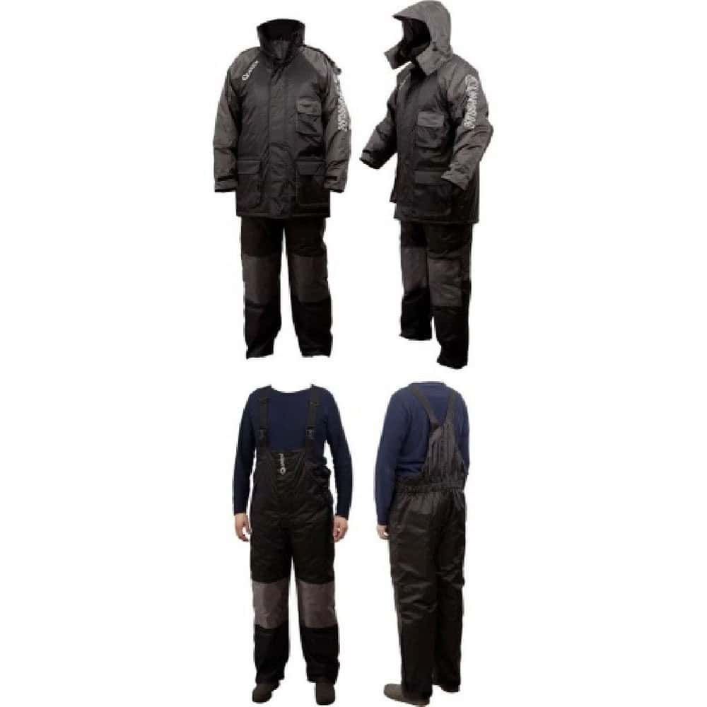 Verder is de Winter Suit van Quantum voorzien van extra kniestukken, kwaliteitsritsen en gevoerde broekzakken om je handen te kunnen warmen tijdens het vissen.