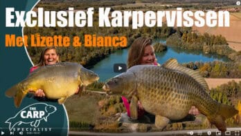 The Carp Specialist: video karpervissen op een betaalwater met Lizette & Bianca!