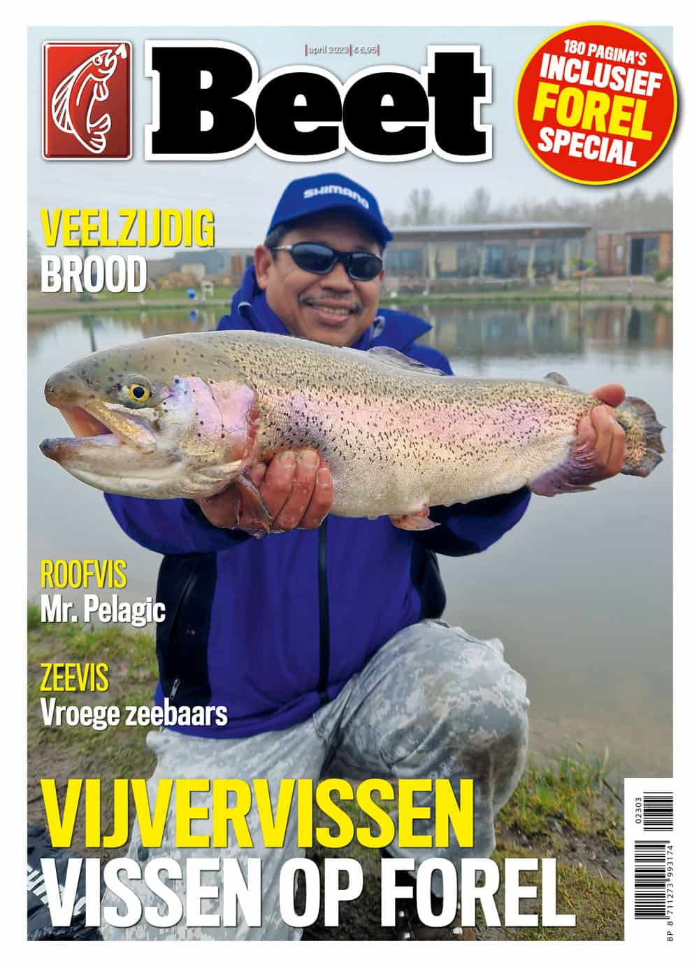 In dit nummer ook een special over het vissen op forel op speciale vijvers en de visserij op zeeforel in Denemarken. Dit en nog veel meer in dit 180 pagina’s dikke nummer.