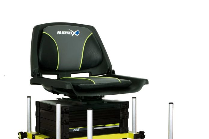 De Matrix F25 Seatbox MKII System (Swivel Seat) uit het assortiment van Fish Inn heeft een lichtgewicht aluminium H-frame dat zeer stevig is.