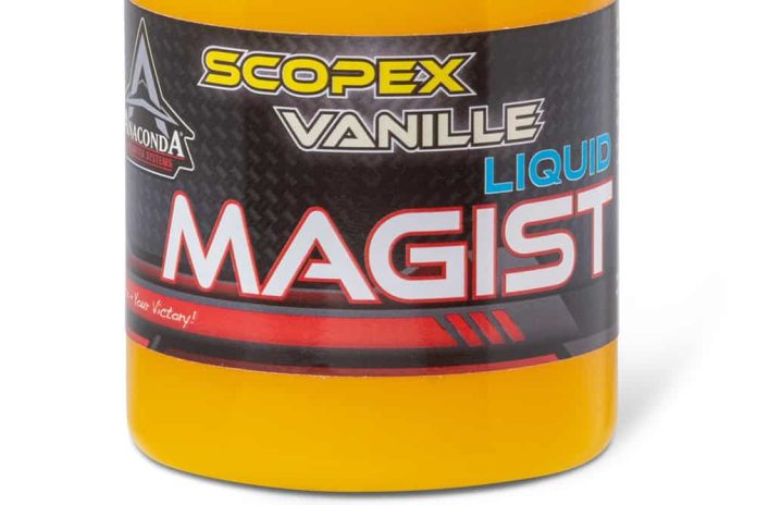 Een flesje bevat 250 ml Liquid Magist en het is verkrijgbaar in de smaken Scopex-Vanille, Strawberry-Cream, Tutti-Frutti, Tigernut, Robin Red, Monster Crab en Salmon.