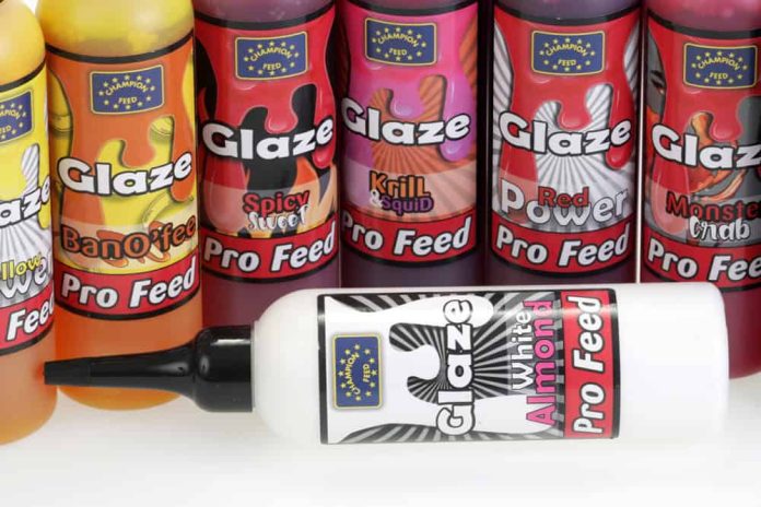 De Champion Feed Pro Feed - Glaze is verkrijgbaar in tien verschillende smaken.