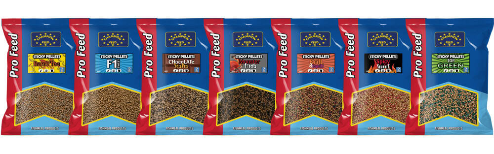 De pellets worden kleverig door ze te bevochtigen, hierdoor zijn ze ideaal om te gebruiken met de method feeder.