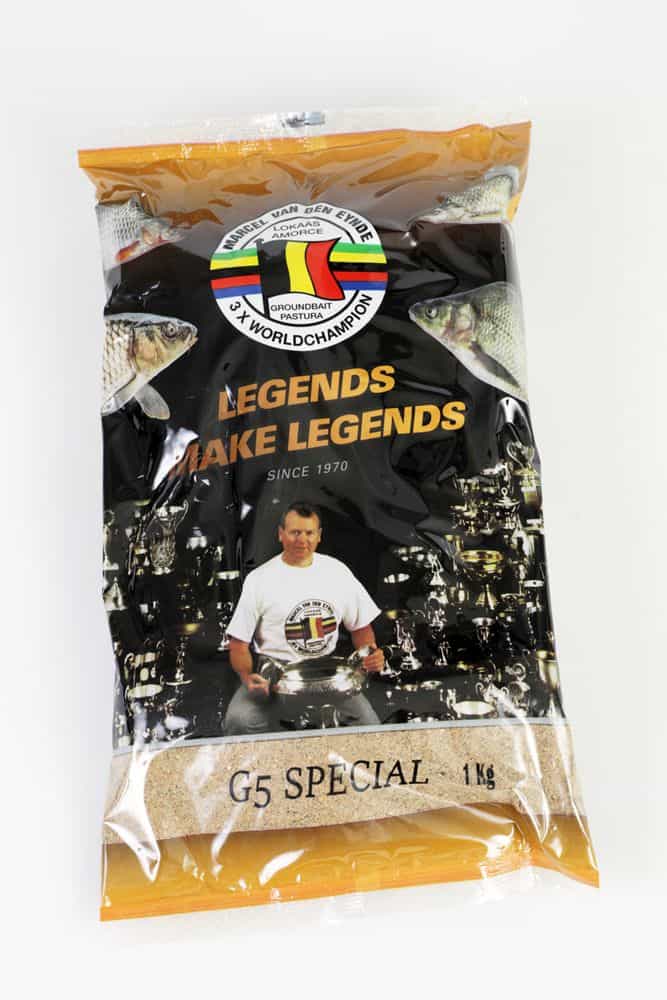 Een zak G5 Special heeft een inhoud van 1 kilogram.