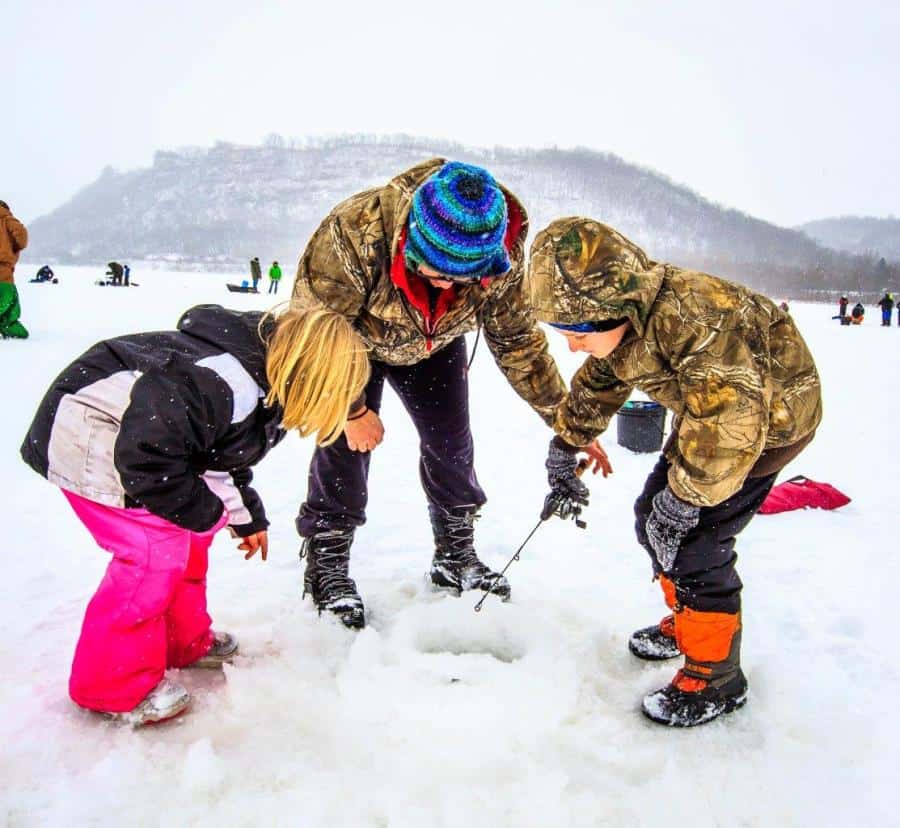 IJsvissen is een geliefde traditie in Minnesota en geschikt voor vissers van alle niveaus.