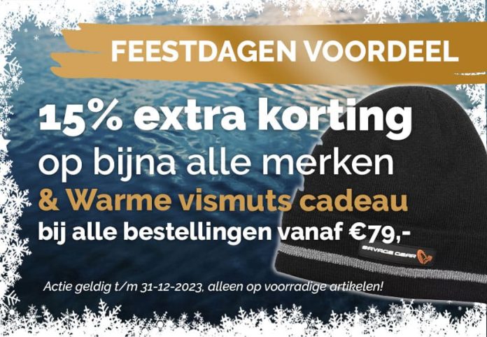 De laatste weken van dit jaar, profiteer je zo rond de feestdagen, van 15% EXTRA korting op bijna alle merken!