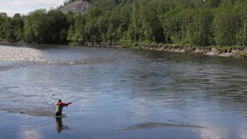 Zalmvissen in Noorwegen