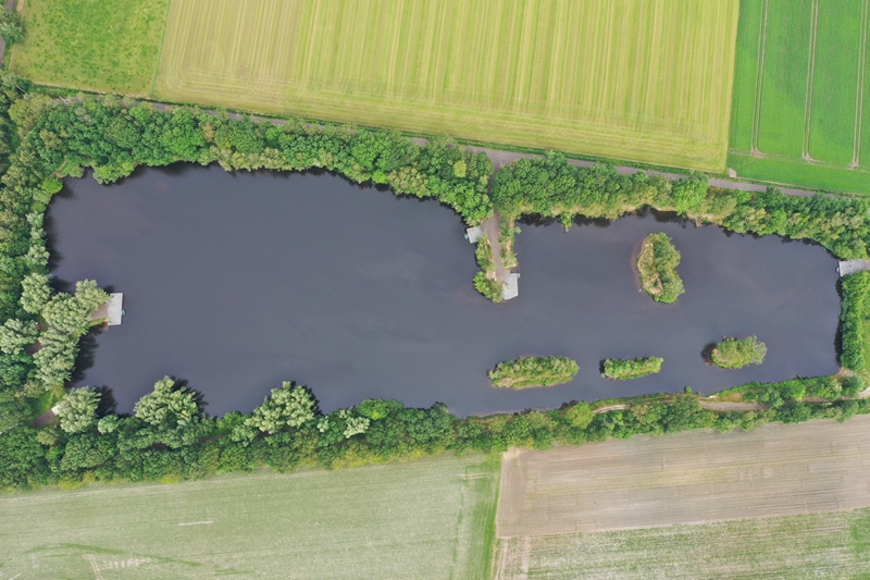 Glory Carp Lake plattegrond