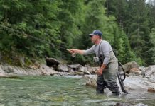 Het waadpak ontmoet de wandelschoenen