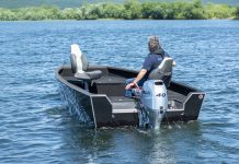 De juiste motor voor een sportvisboot