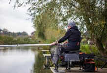 Wintervissen op commercials