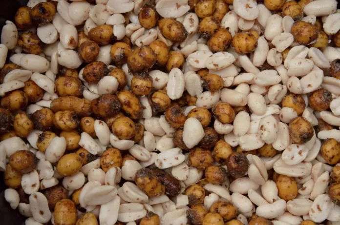 Vissen met particles